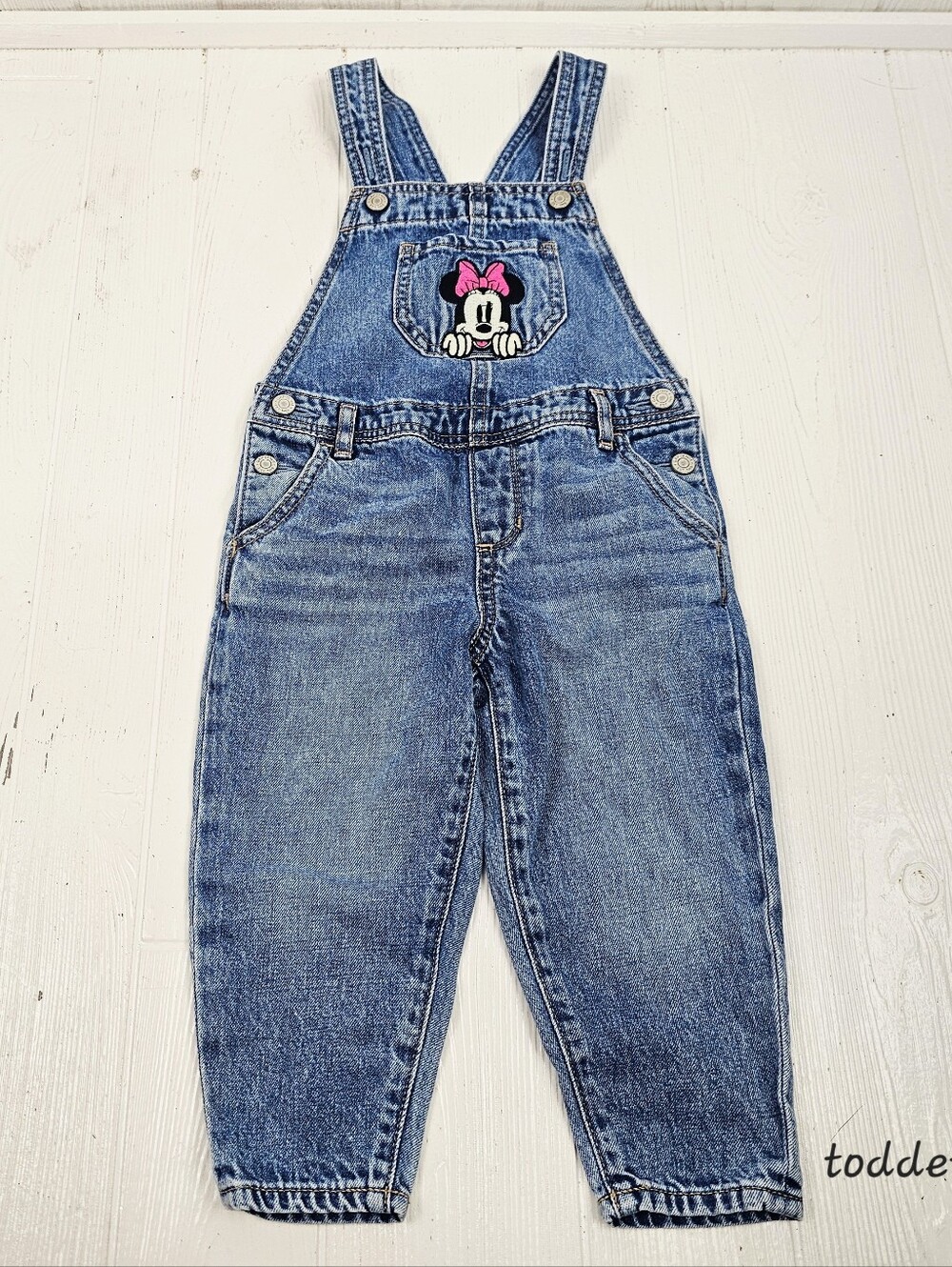 Disney Toddler Kids' Blue Dungarees-overalls
